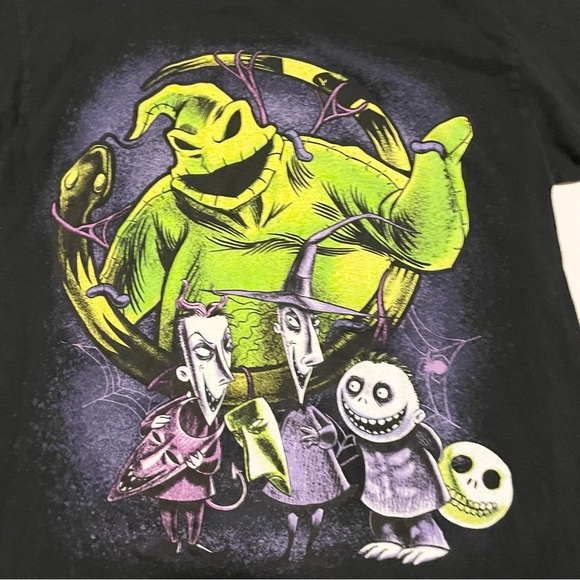 Disney Nightmare Before Christmas Oogie Boogie T-Shirt Lock Shock Barrel Medium - Picture 16 of 16